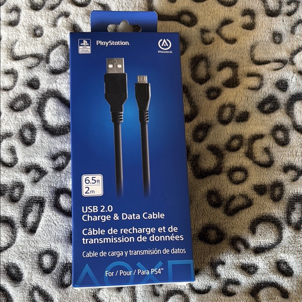 PlayStation USB 2.0 Charge & Data Cable